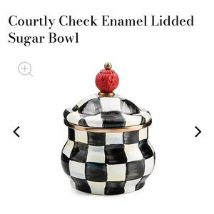 Mackenzie child’s lidded sugar bowl